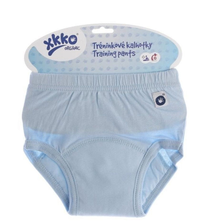 XKKO Tréningové nohavičky Organic - Baby blue M